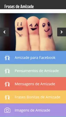 Frases de Amizade ! android App screenshot 2